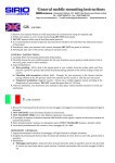 Mobile - General instructions