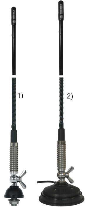 SIRIO TA-27-INOX, CB Funkantenne - No Ground - massefrei kaufen